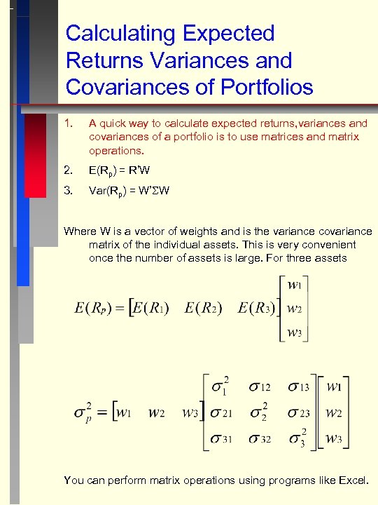 Returns and Expected Returns 1 Holding period return