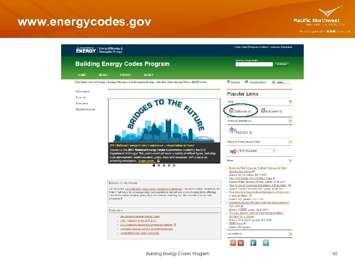 U S Department of Energy Building Energy Codes