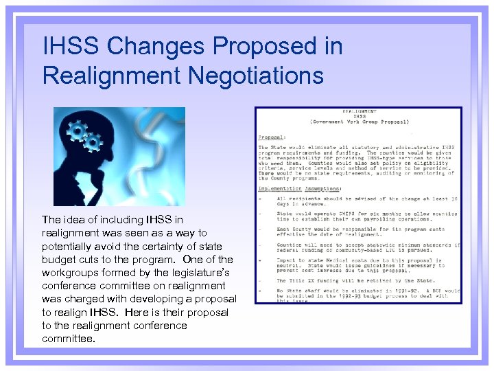 Realignment Funding 101 A presentation for the California