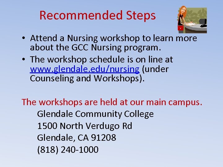 Glendale Community College GCC Registered Nursing RN Program Information