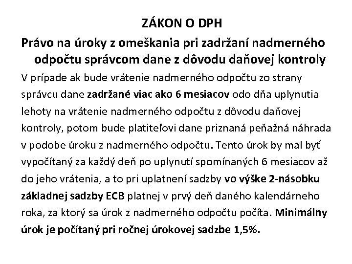 Novela Zakona O Dani Z Prijmu Novela Zakona