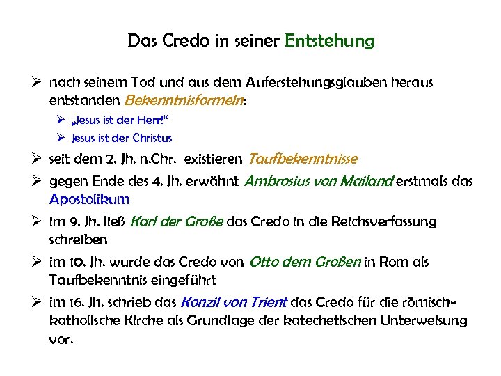 Lehr Und Lernprozesse Initiieren Credo