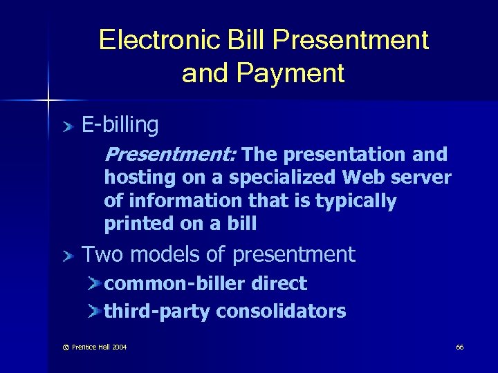 Chapter 13 Electronic Payment Systems Prentice Hall