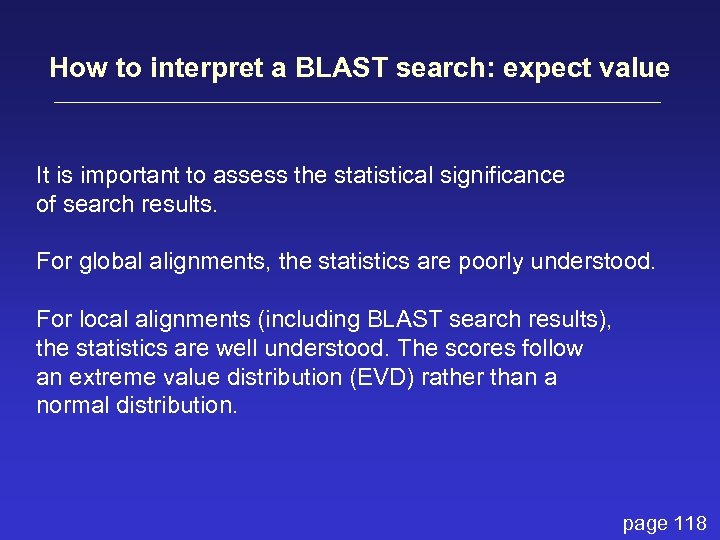 BLAST Basic Local Alignment Search Tool In