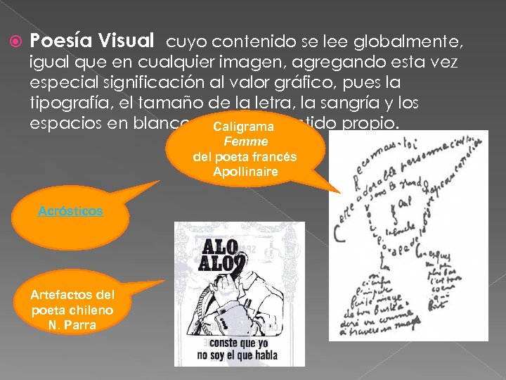 El género lírico La lírica o poesía es