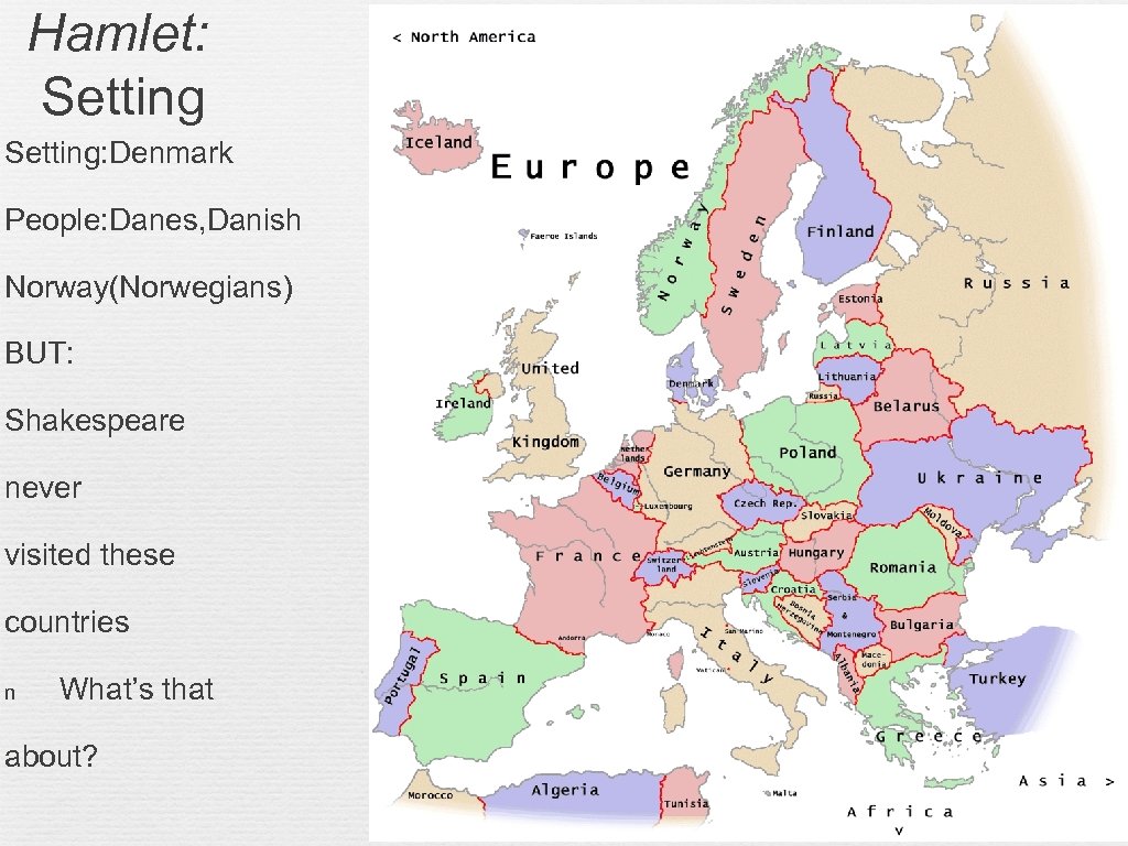 Intro to Hamlet Prepared by M Teref