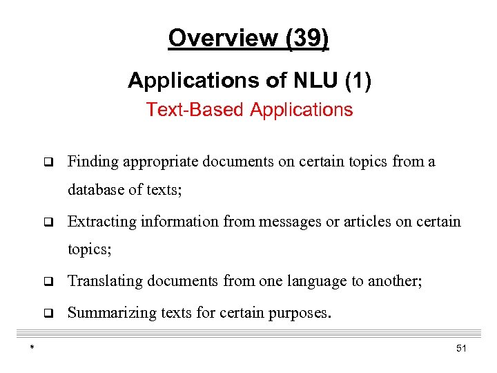 Natural Language Processing 1 Zhao Hai èµµæµ· Department