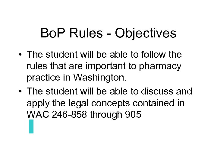 Board of Pharmacy Rules Around the Law book
