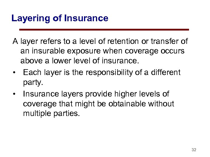 Presentation RK1 Principles of Insurance and Underwriting 1