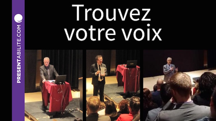 trouvez votre voix Translation into English examples.