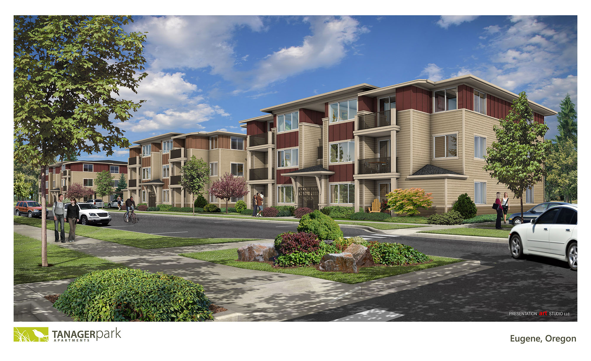 MultiFamily, MixedUse Presentation Art