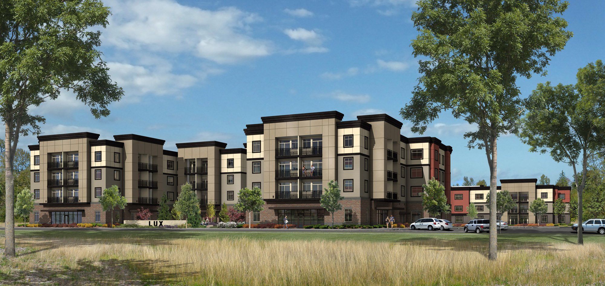 MultiFamily, MixedUse Presentation Art