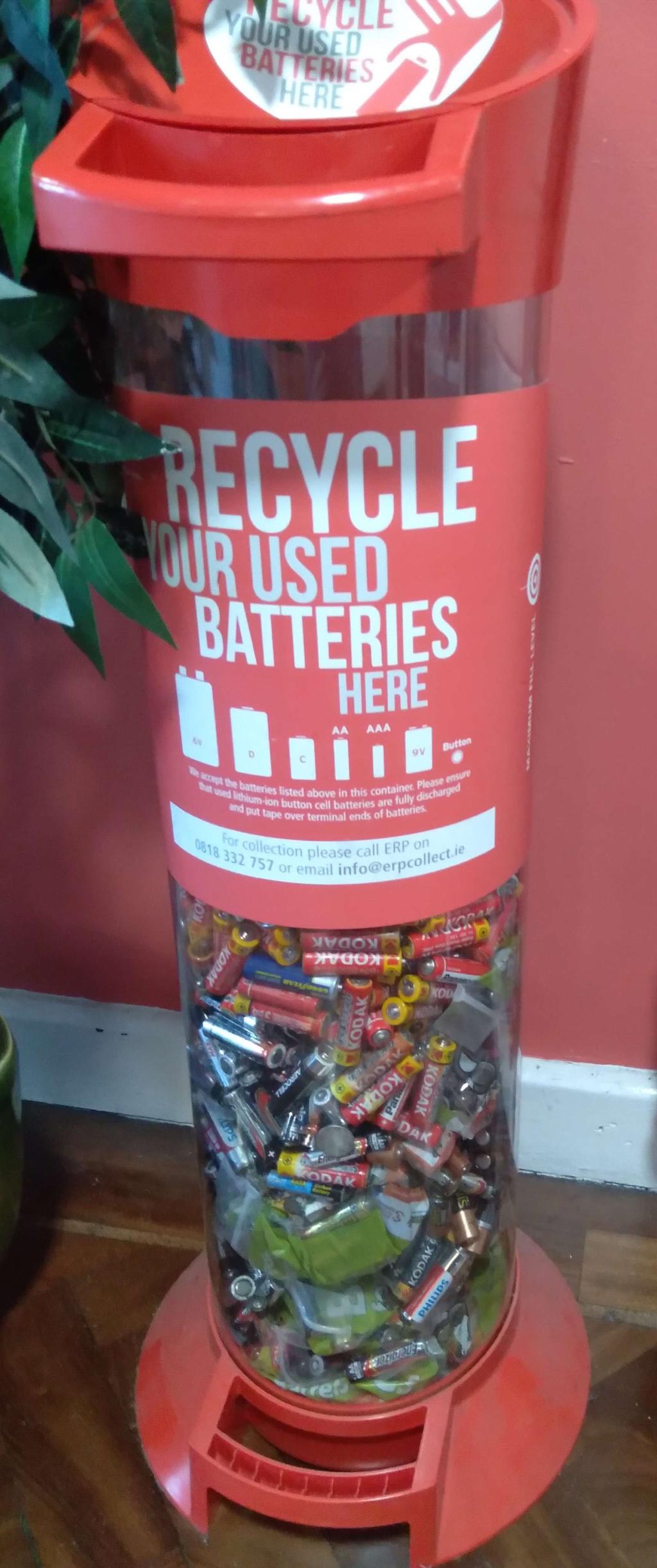 Recycle Batteries For Barretstown. Presentation Secondary School