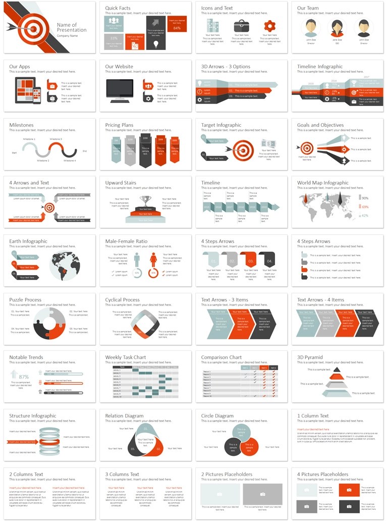 Target PowerPoint Template