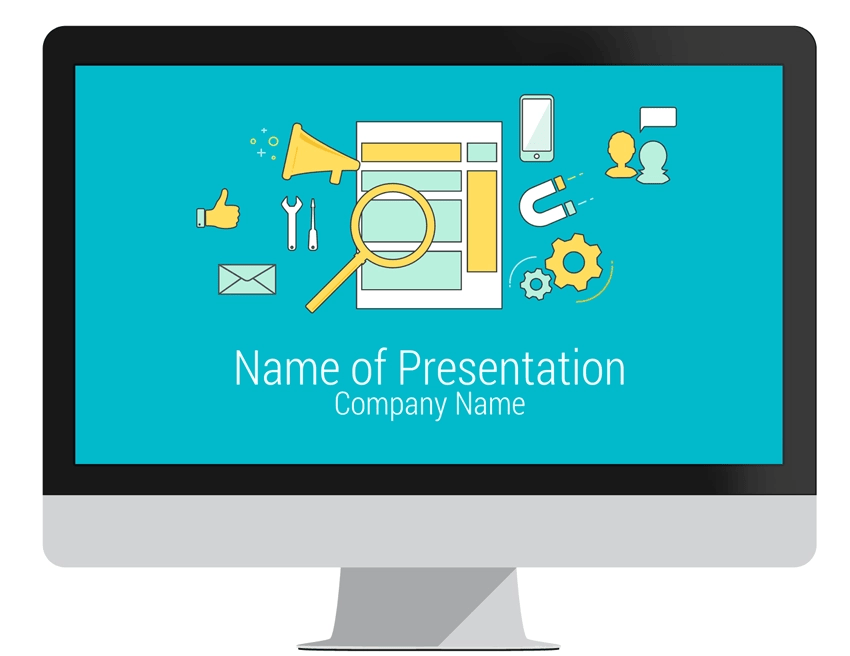 Online Marketing PowerPoint Template