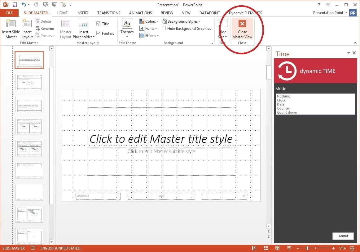How To Display a Live Clock in PowerPoint?