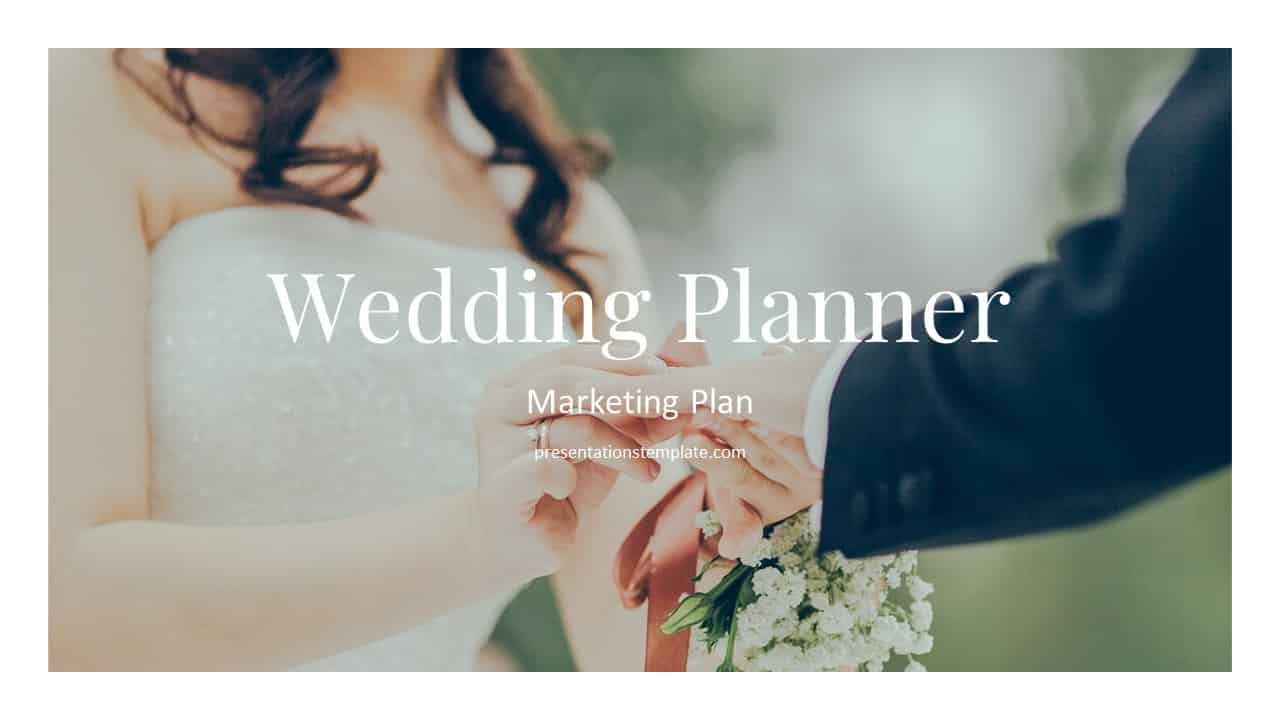 Wedding Planner Marketing Plan Powerpoint Template And Google Slides Templates - Presentations Template