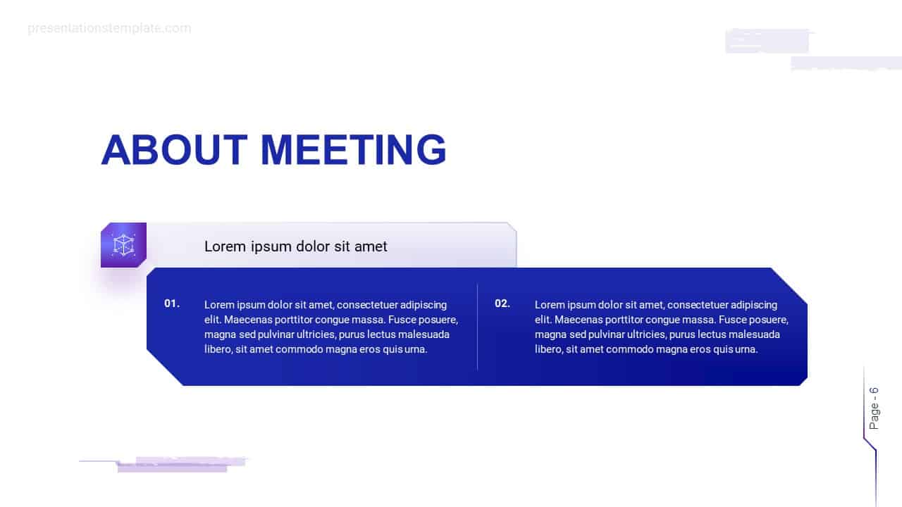 Virtual Reality Business Plan Template VR Presentation Free Download