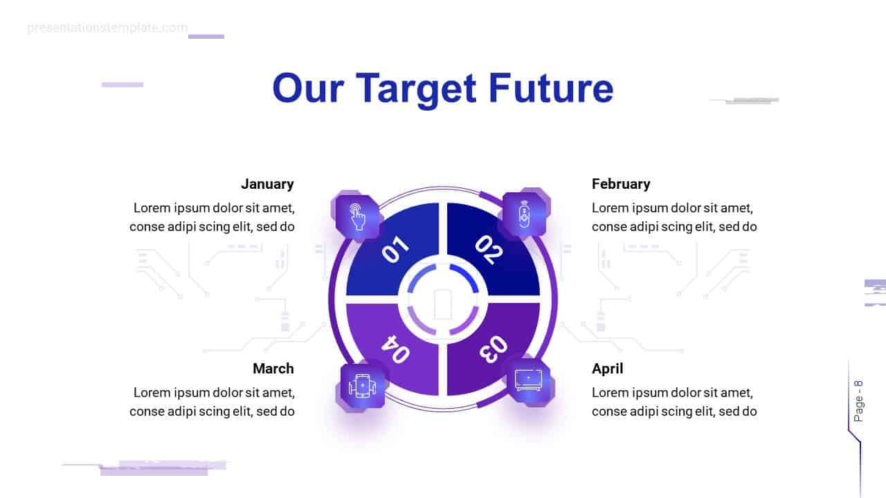 Virtual Reality Business Plan Template VR Presentation Free Download