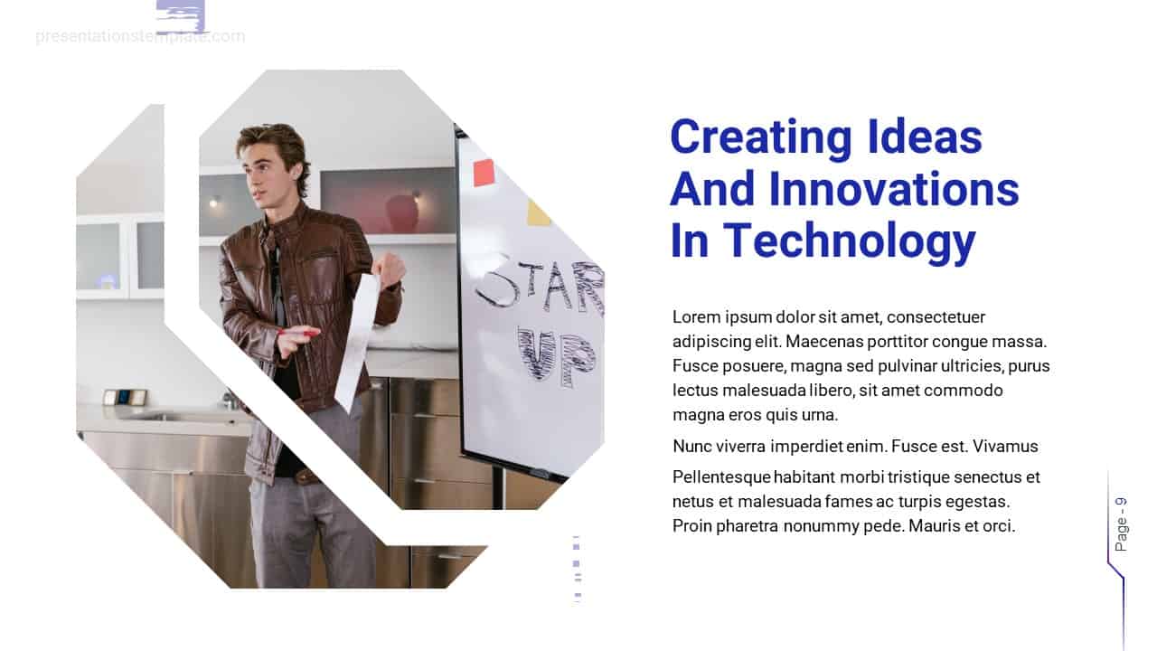 Virtual Reality Business Plan Template VR Presentation Free Download