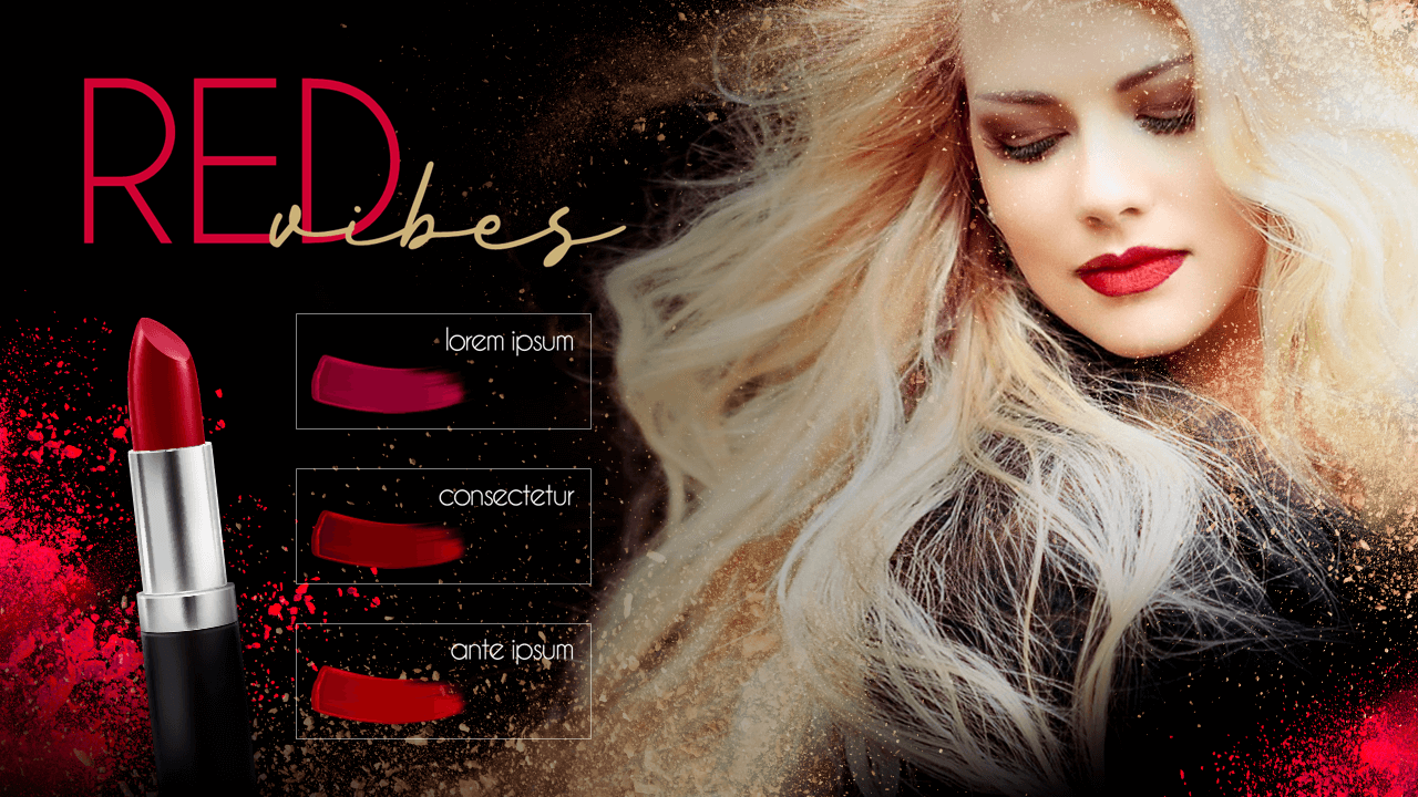 Luxury products • Presented.