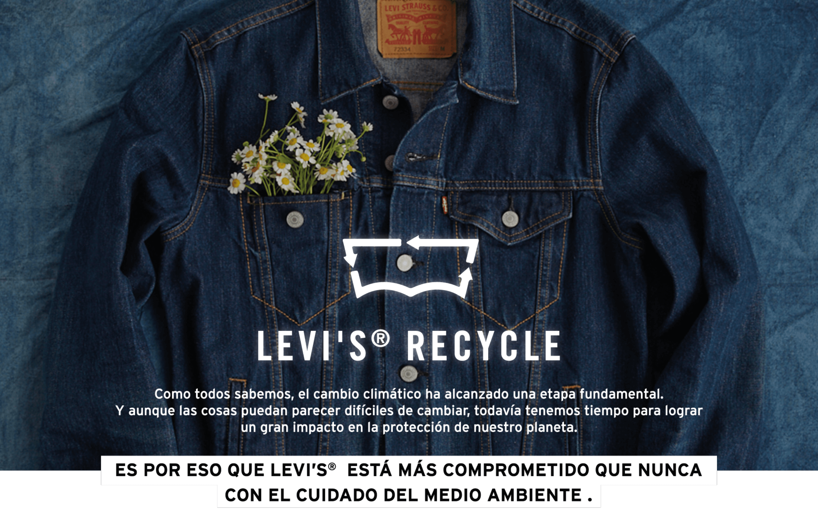 Levi’s Recycle, la nueva campaña sustentable de la marca de