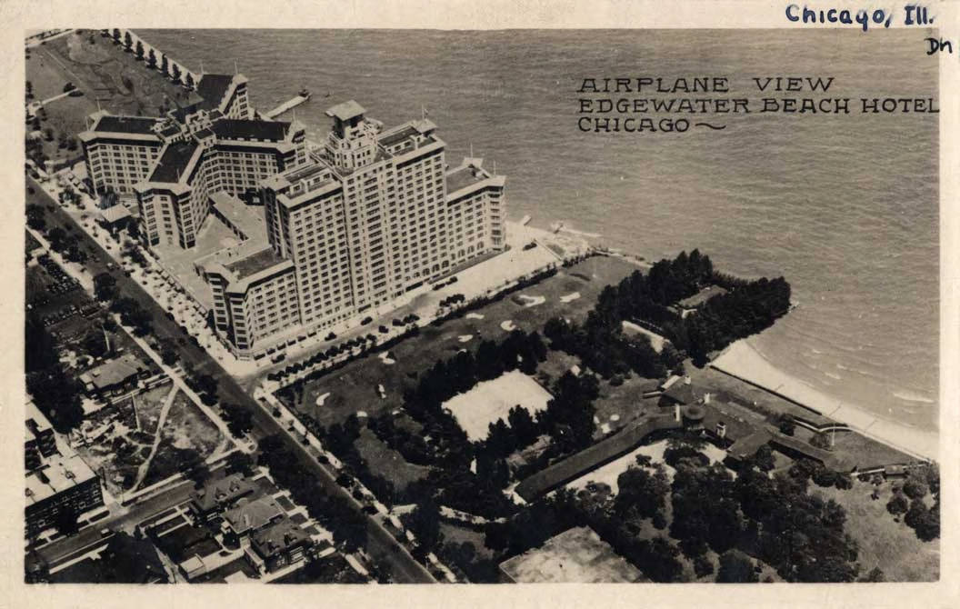 Edgewater Beach Hotel by Marshall & Fox Built 1916 & 1923 . Demolished