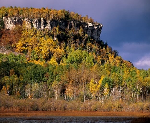 The Humber River starts at Ontario’s Niagara Escarpment; experience