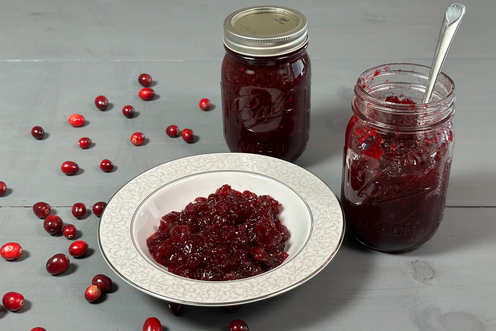 Canning Cranberry Sauce (Whole Cranberries)