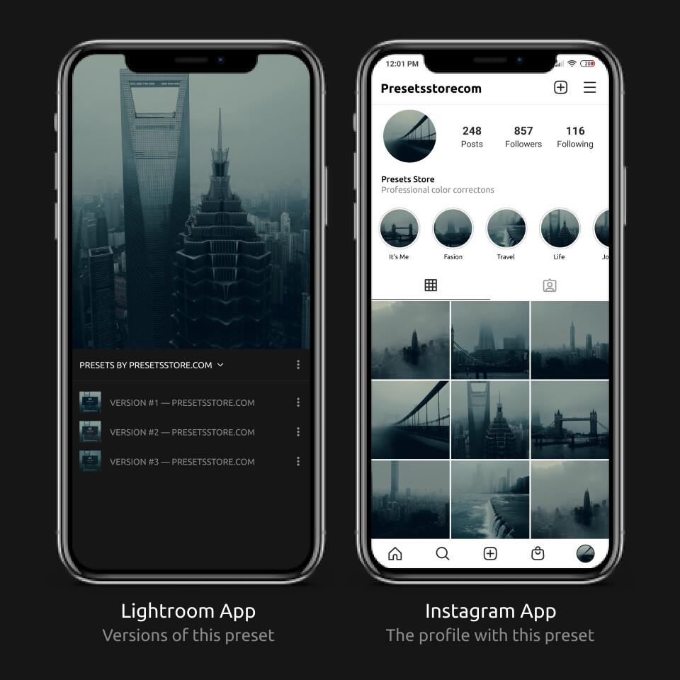 Deep Blue Lightroom Preset — Presets Store