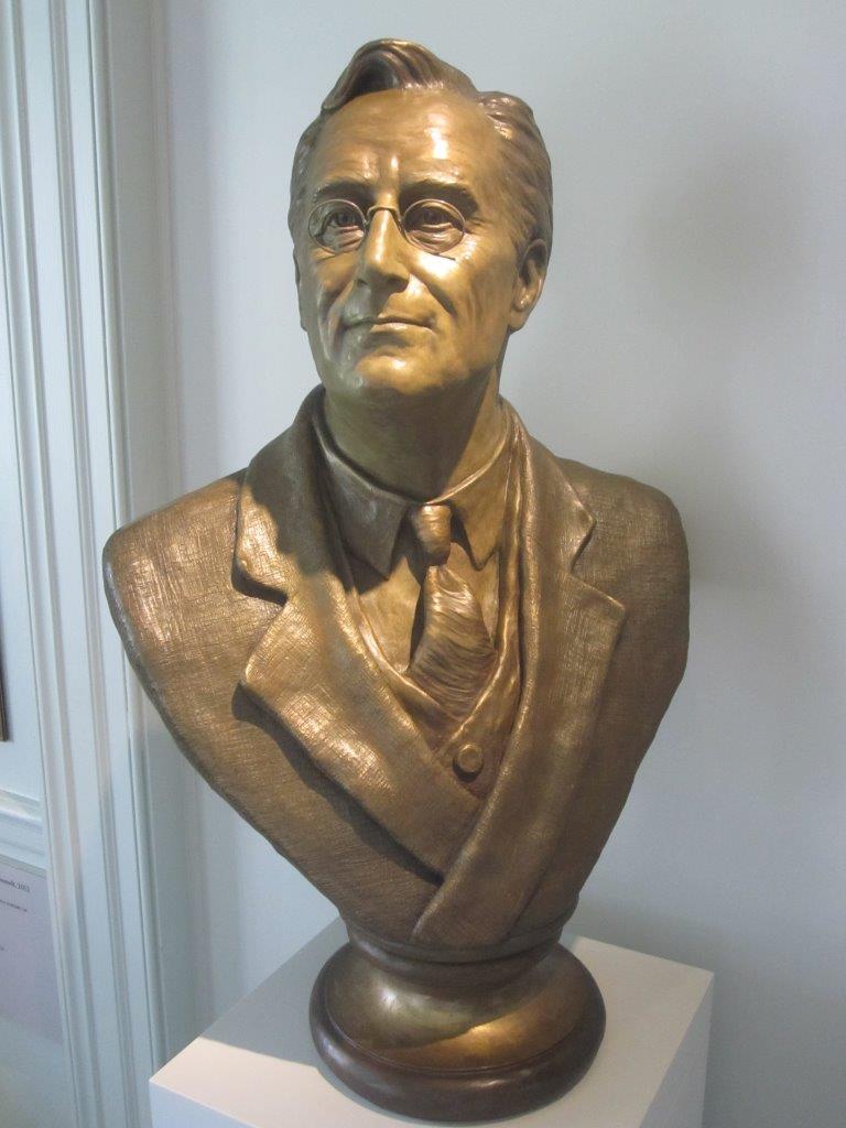 Franklin D. Roosevelt Statues and Busts Hyde Park, New York