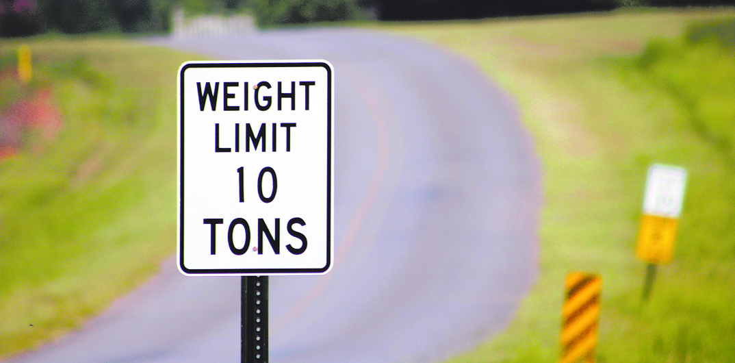 ster Parish Police Jury set weight limit for Shadows Lane Minden