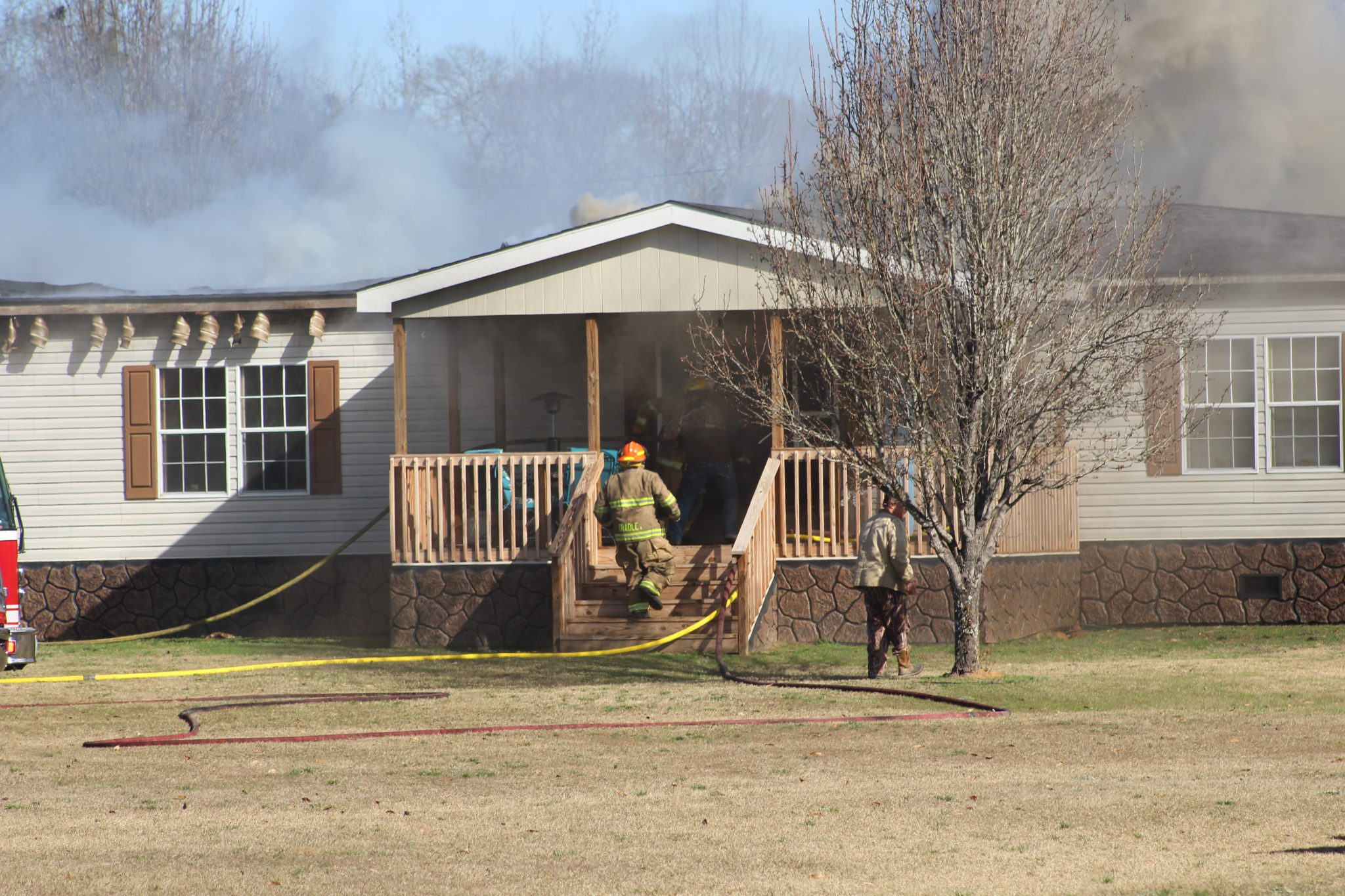 Fire destroys fireman's home Minden PressHerald
