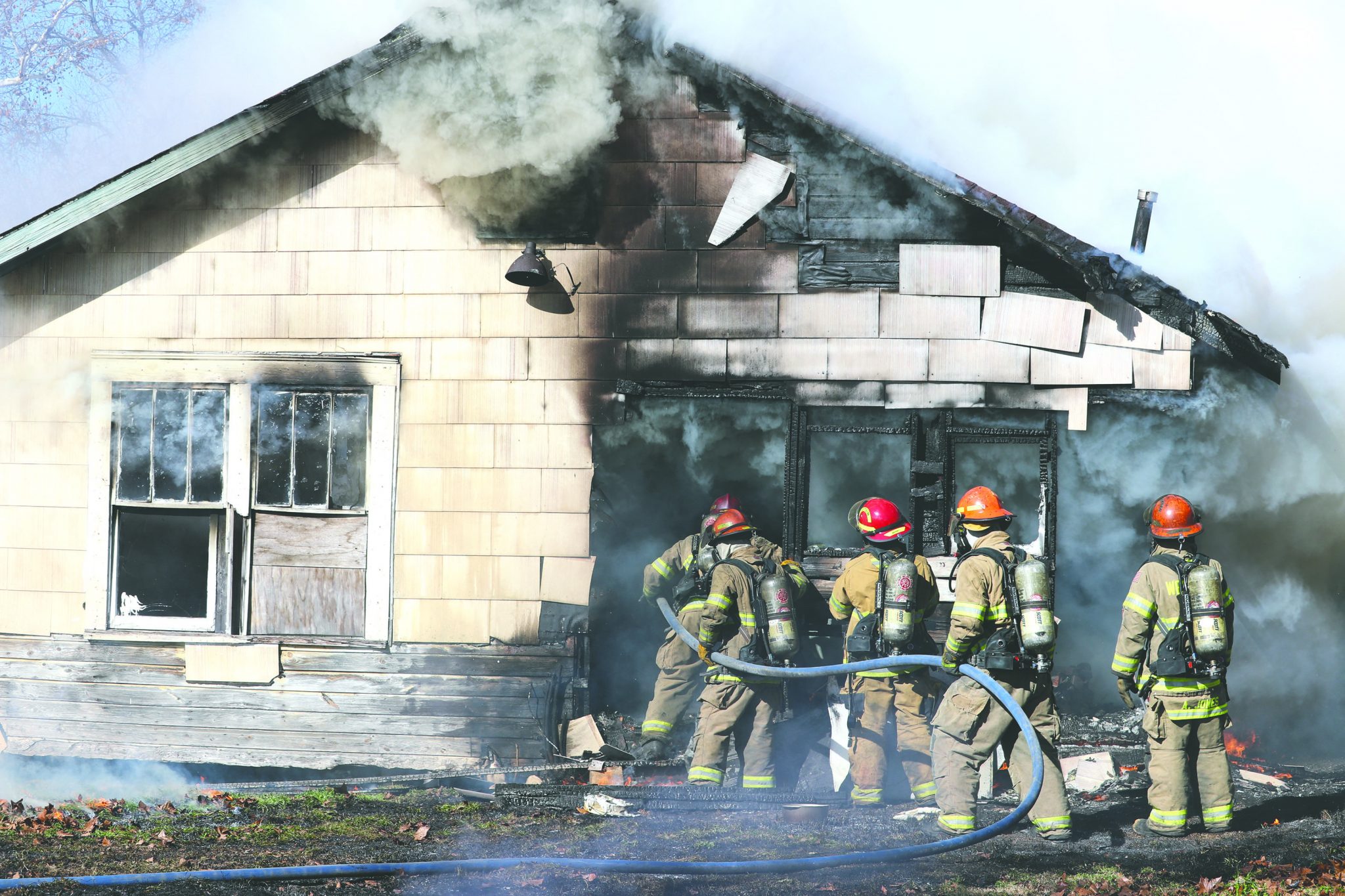 FRONT STREET FIRE Minden PressHerald