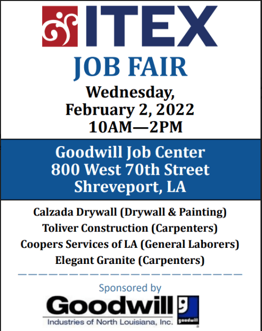 Goodwill Industries to Host Construction Trade Job Fair February 2nd