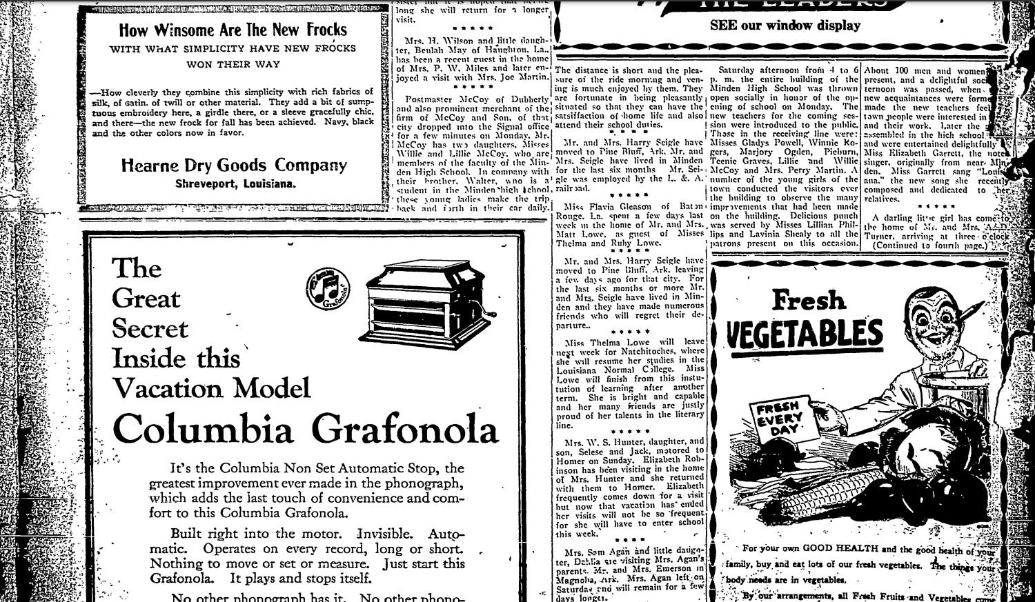 Exploring ster Parish's Rich History Through Digital Newspaper