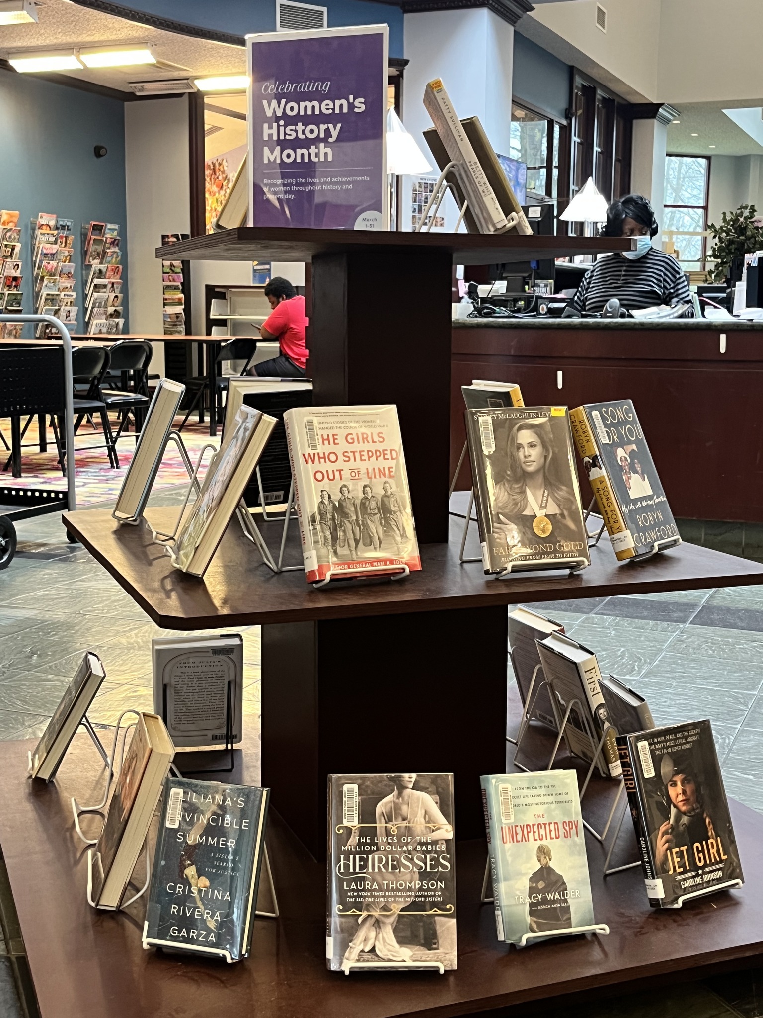 ster Parish Libraries Celebrates Women's History Month with
