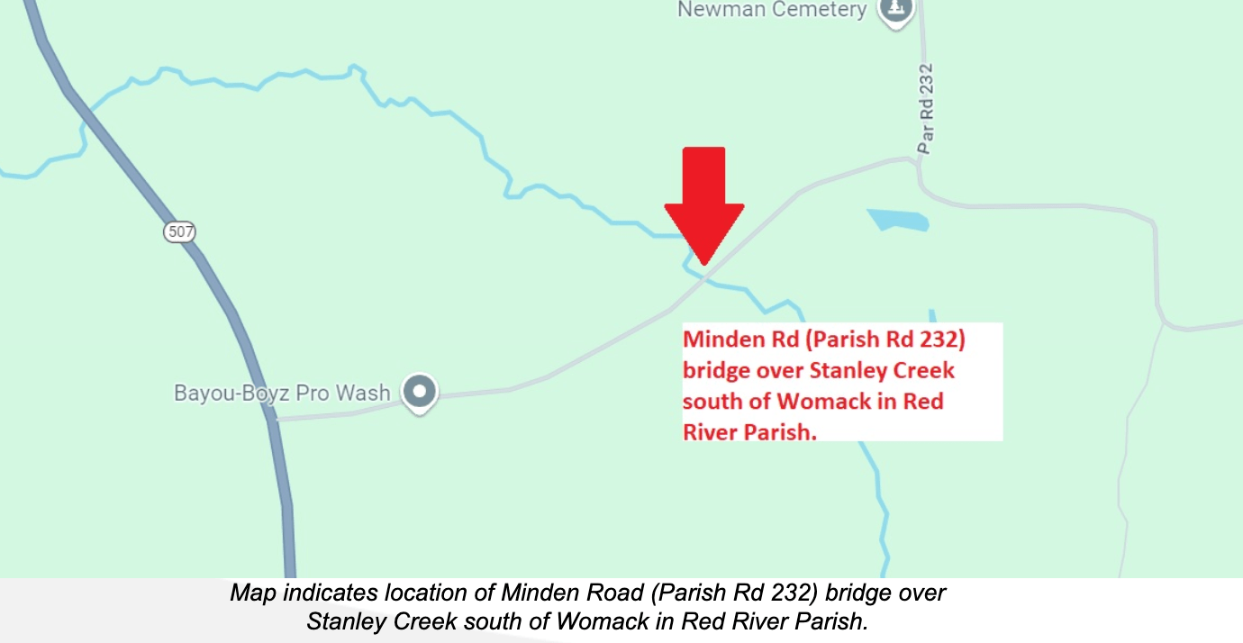 DOTD announces project to replace six rural bridges in Red River