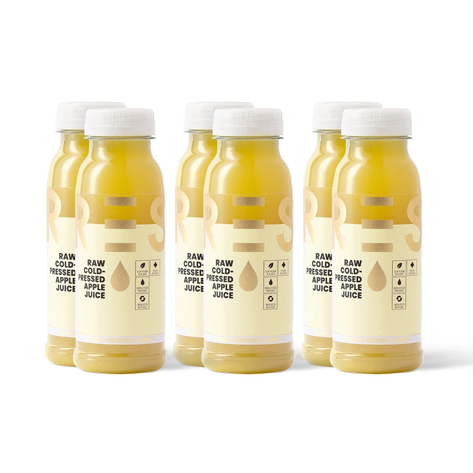 Pure Apple Juice 250ml x6 Pack Cold Pressed Apple Juices PRESS Healthfoods