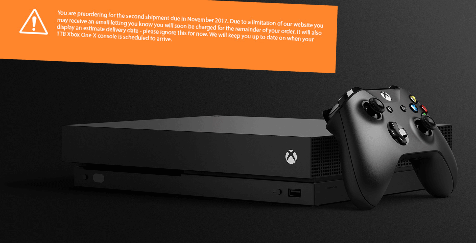 EB Games Has Sold Out Of The First Shipment Of Xbox One X