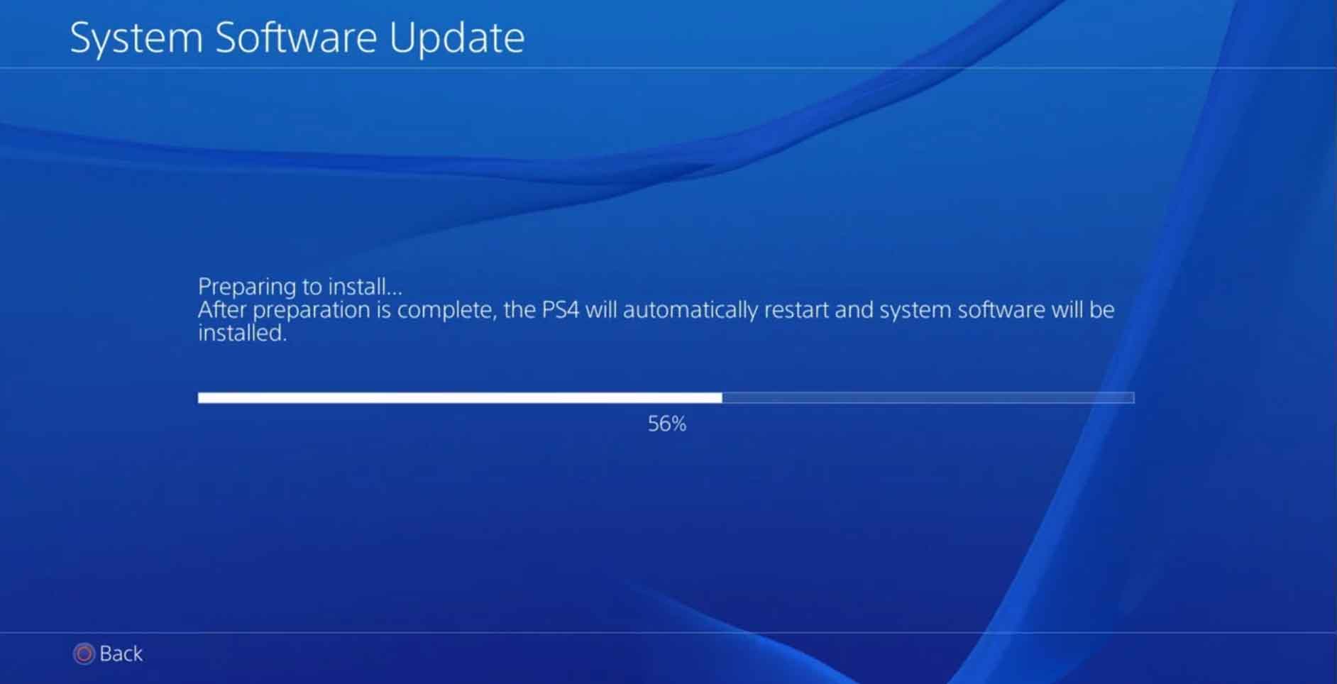 Playstation 4 Update