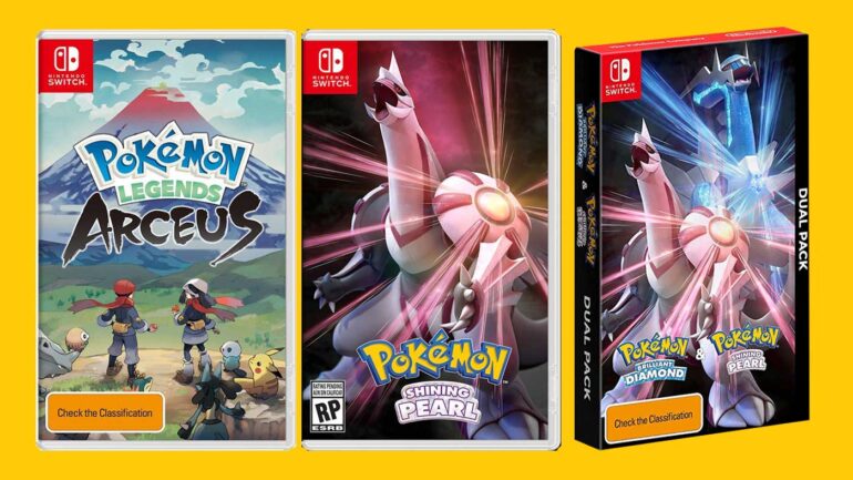 Amazon Has Great Pokemon Brilliant Diamond/Shining Pearl & Pokemon Legends: Arceus Deals