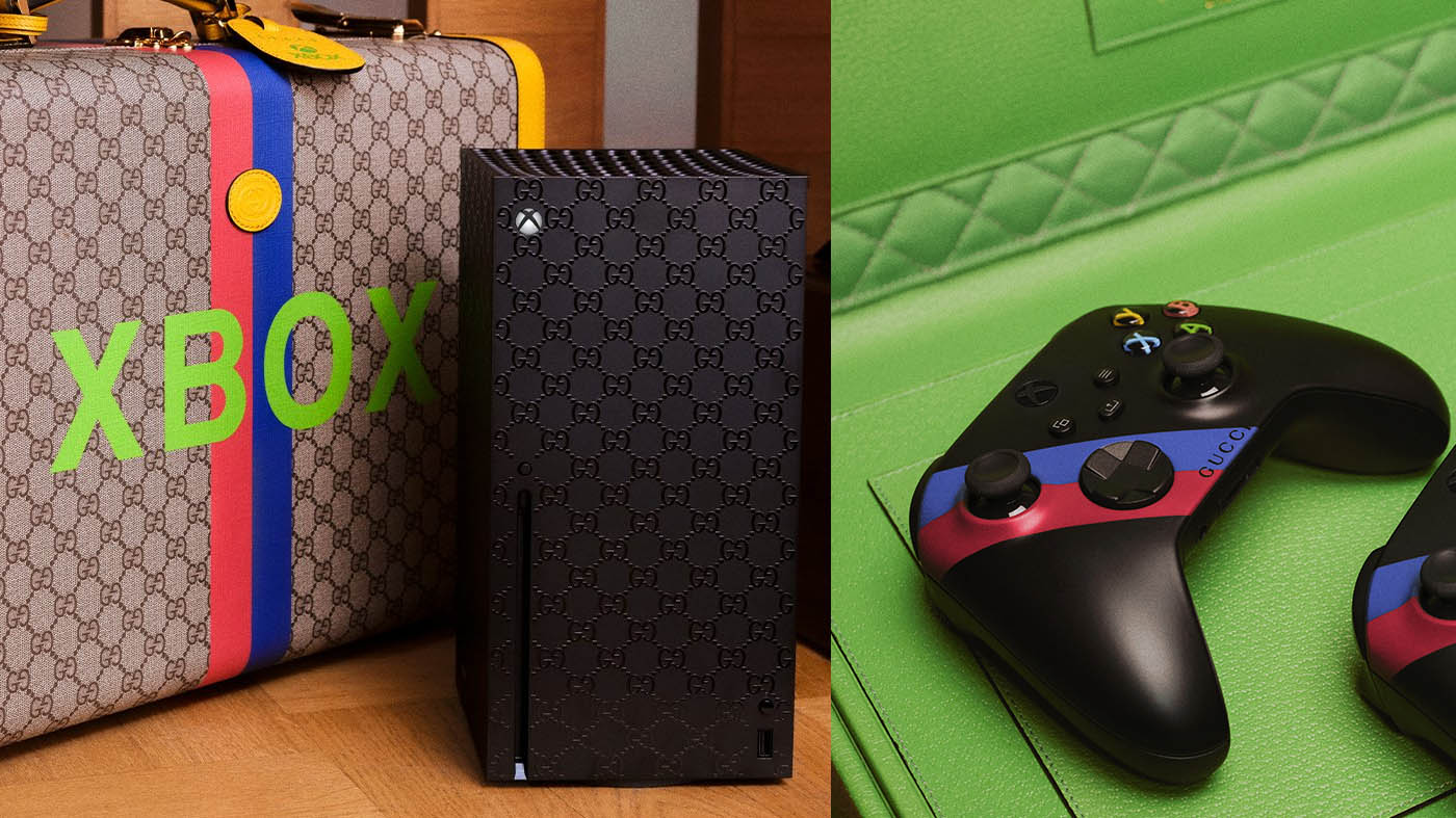 This Official Gucci Xbox Series X Goes On Sale Next Week For A Mere 13,000