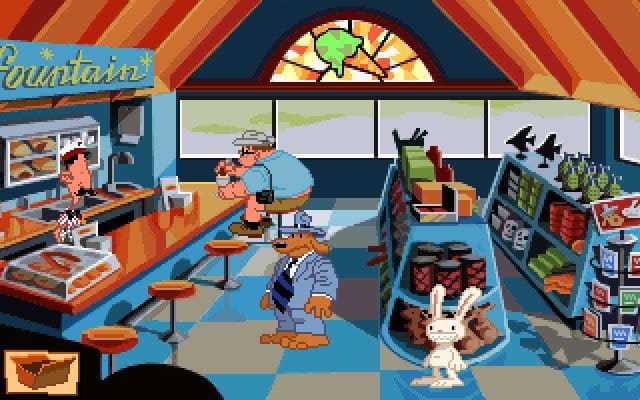 Cardboard Code (Okay, so straight up, Sam and Max Hit The Road is...)