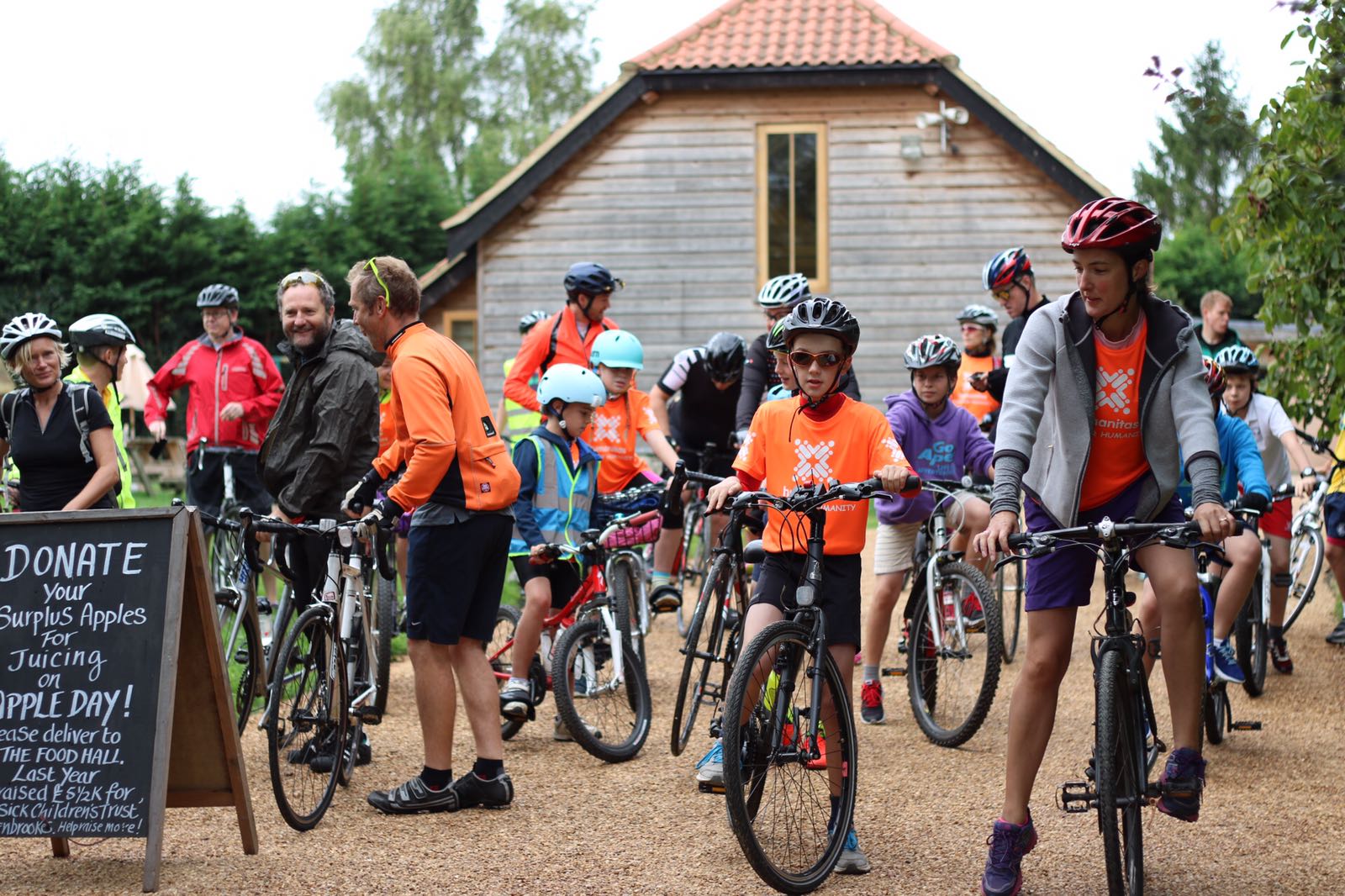 Get on your bike for Hitchin based charity and ride for Humanity Sunday