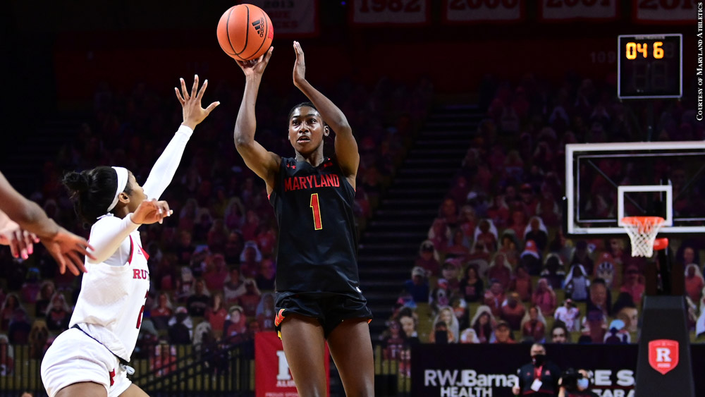 As Diamond Miller Shines Bright, So Too Does Maryland Women's