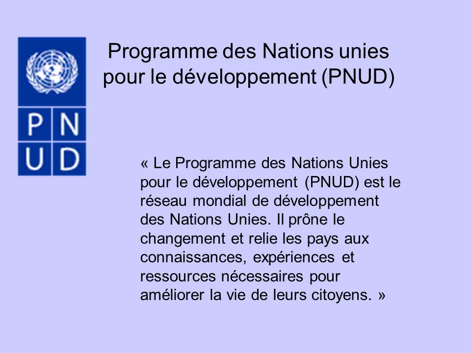 Careers United Nations Development Programme