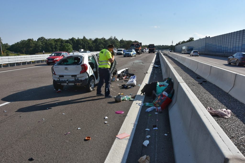 A5 / St. LeonRot PM Nr. 2 zum Verkehrsunfall auf der BAB 5 beim