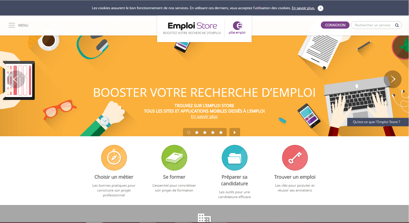 PôleEmploi change son design, pourquoi
