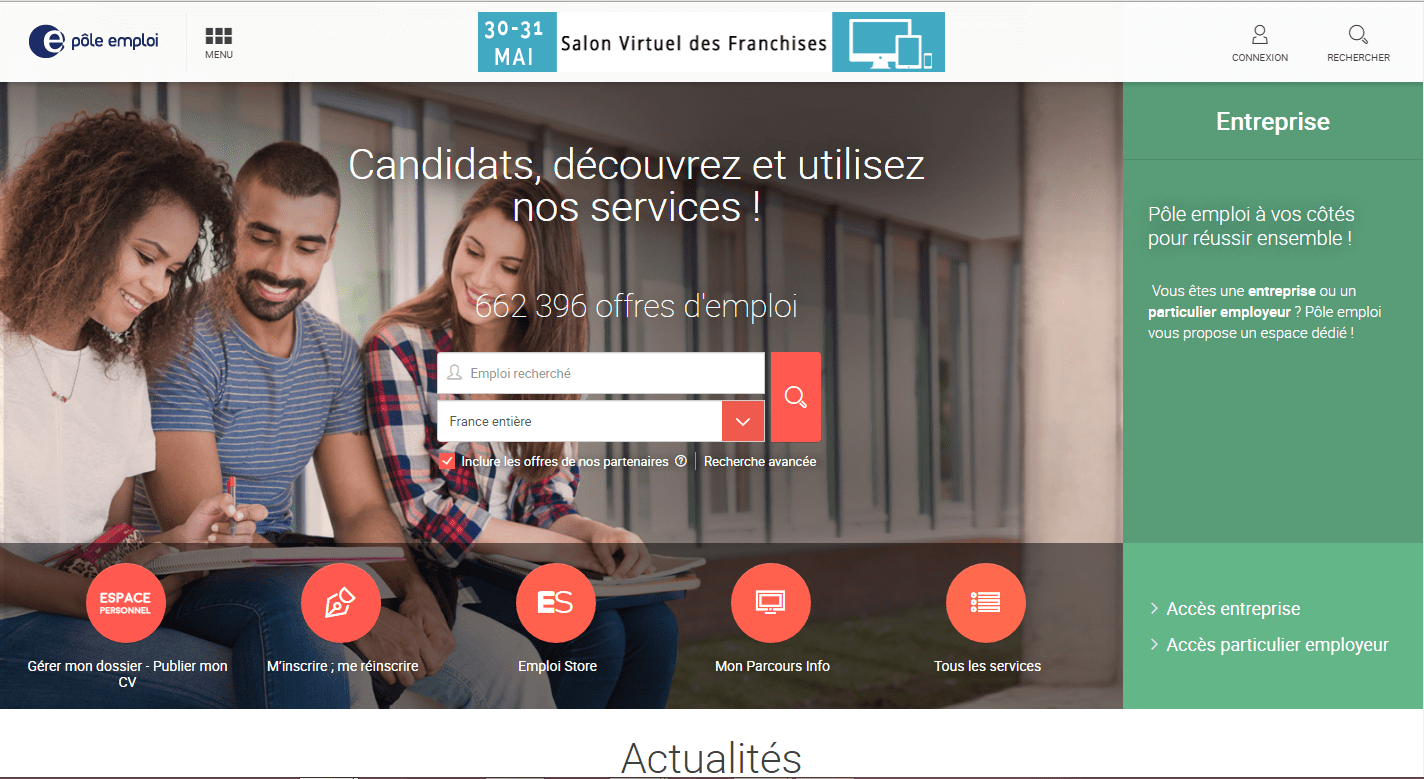 PôleEmploi change son design, pourquoi